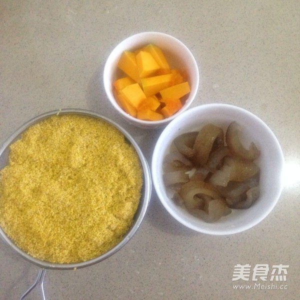 Sea Cucumber Pumpkin Millet Congee recipe