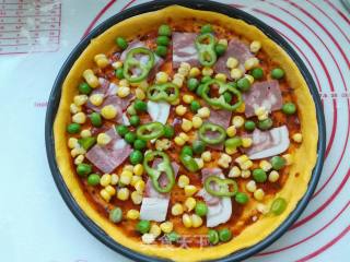 Pumpkin Garden Pizza recipe