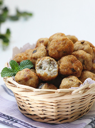 Fried Lotus Root Balls recipe