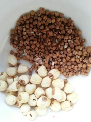 Tremella, Coix Seed and Lotus Seed Salty Soup recipe