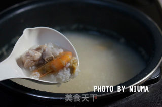 Abalone Pork Ribs Congee recipe