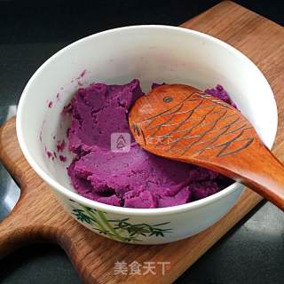 #aca烤明星大赛#purple Potato Toast recipe