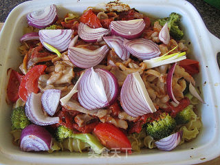 Baked Clam Shell Spaghetti recipe