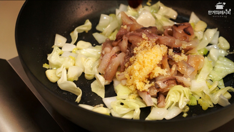 Squid Fried Rice recipe