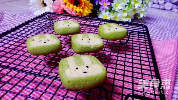 Matcha Cute Rabbit Cookies recipe