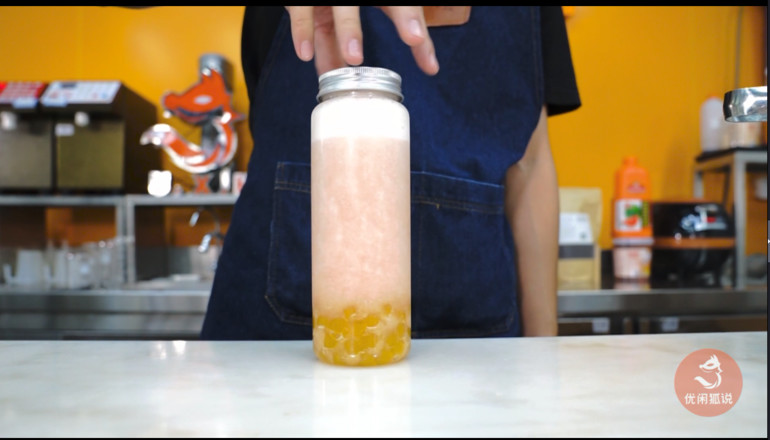 Milk Tea Formula--the Practice of Xicha's New Product Peach Peach Bobo Tea recipe