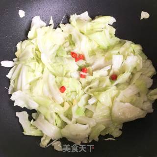 Sweet and Sour Shredded Cabbage recipe