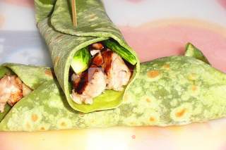 Spinach Chicken Roll recipe