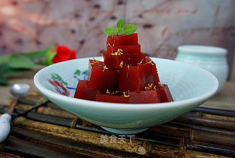 Osmanthus Hawthorn Cake-zero-additive Healthy Dessert Appetizer Essential recipe