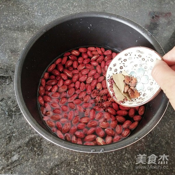 Cold Red Peanuts recipe