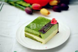 #aca烤明星大赛# Matcha Mousse Cake recipe