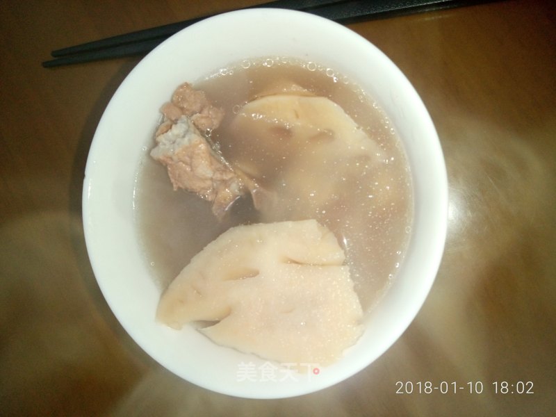 Lotus Root Peanut Bone Soup recipe