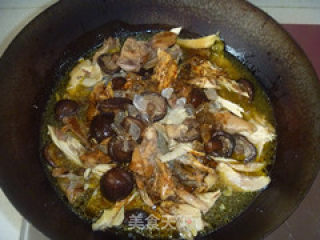 Stewed Chicken with Mushrooms recipe