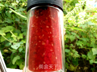 Super Easy Homemade Chopped Pepper Sauce recipe