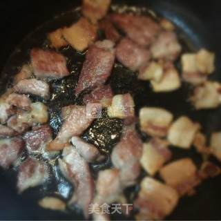 Sliced Pork with Tea Tree Mushroom recipe
