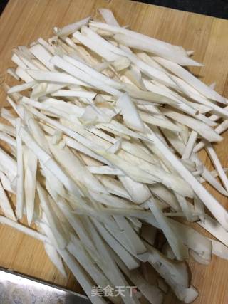 Pleurotus Eryngii with Oyster Sauce and Chives recipe