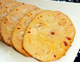 Snow Honey Brown Sugar Glutinous Rice Lotus Root recipe