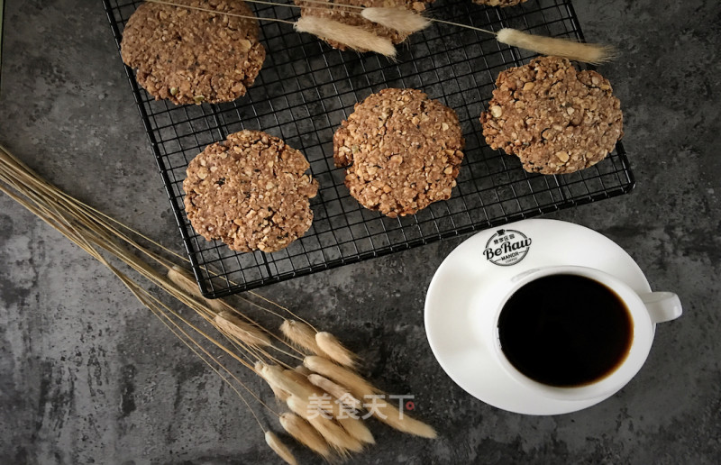 Original | Coffee Cherry Oatmeal Meal Replacement Cookies recipe