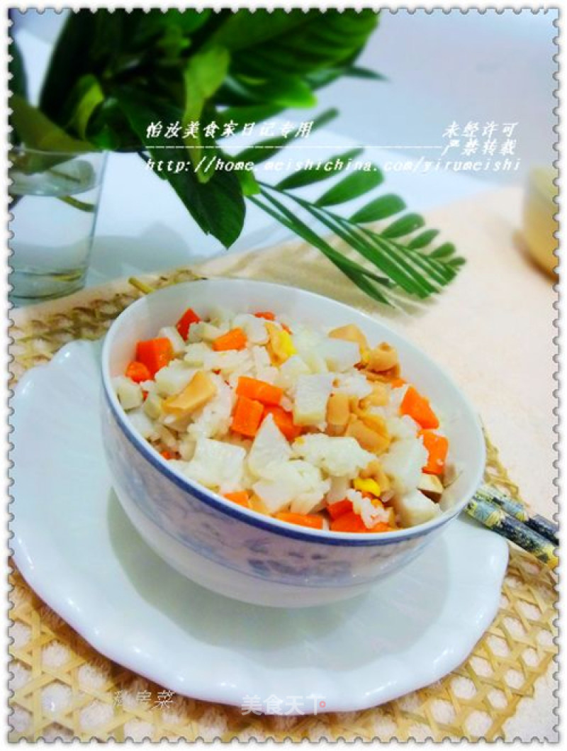 [eating Rice in A Different Way] Lazy Version---stewed Rice with Taro Sausage recipe