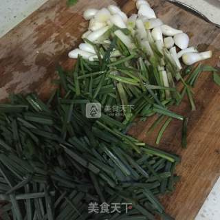 Stir-fried Old Leek recipe