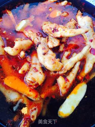 Spicy Chicken Feet recipe