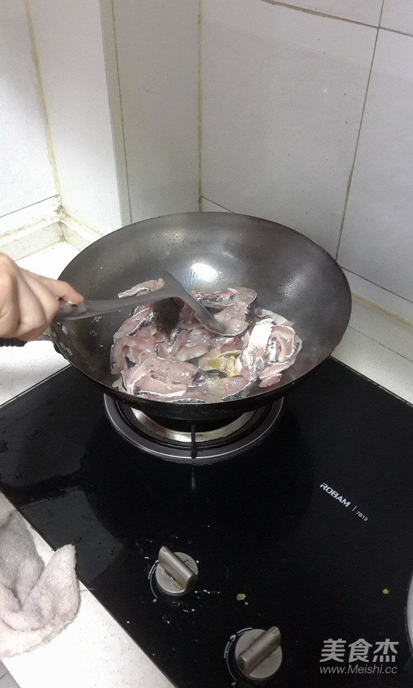 Fried Black Fish Fillet recipe