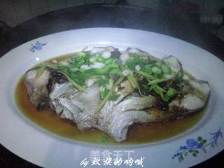 Steamed Carp in Black Bean Sauce recipe