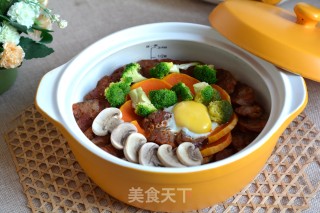 [beijing] Spicy Sausage Claypot Rice recipe