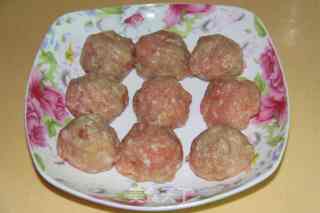 Loofah Meatball Soup recipe