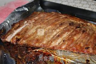 It's Fun to Eat Whole Ribs-grilled Ribs with Honey Sauce recipe