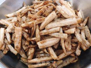 Fried Lotus Sticks recipe