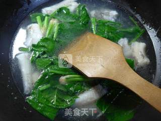 Spinach and Shrimp Soup recipe