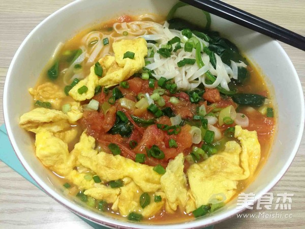 Tomato and Egg Noodles (noodle Soup recipe