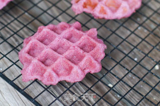 Purple Sweet Potato Rice Waffle recipe