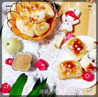 #新良第一节婚纱大赛# Yogurt Almond Chip Meal Pack and Yogurt Honey Bean Toast recipe