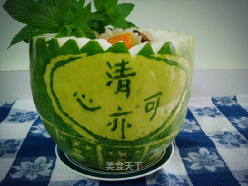 Eight Treasure Winter Melon Cup recipe