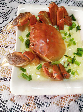 Crab Steamed Custard