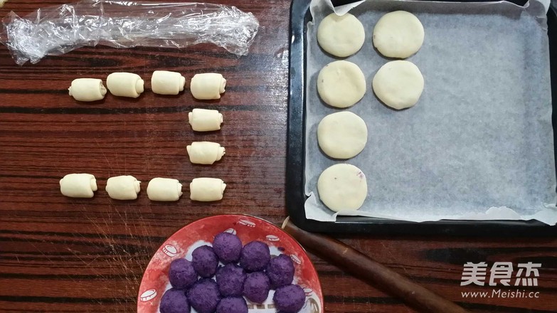 Purple Potato Stuffing Wife Cake recipe