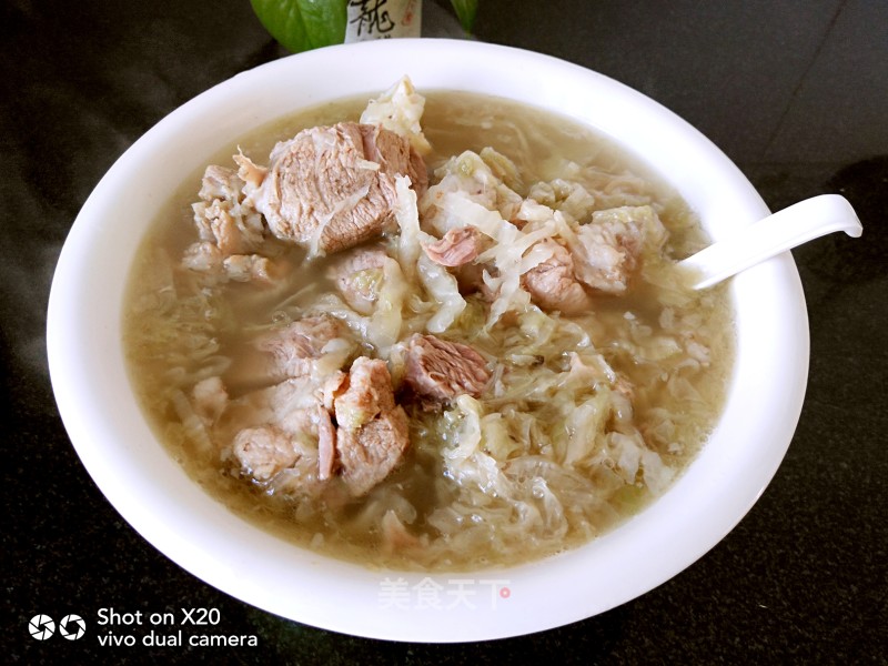 Sauerkraut Stewed with Haraba Meat recipe
