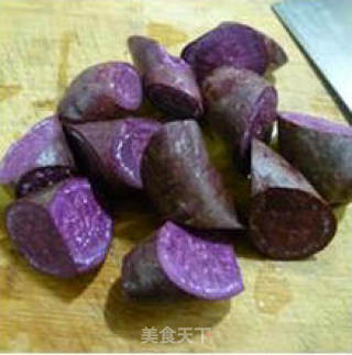 Purple Sweet Potato Spring Roll recipe