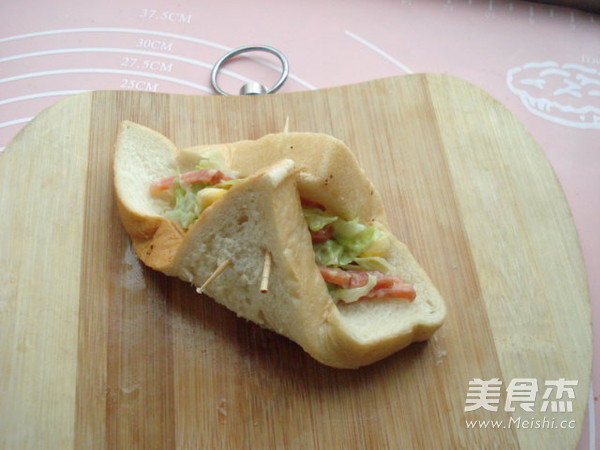 Corn Salad Sandwich Rolls recipe