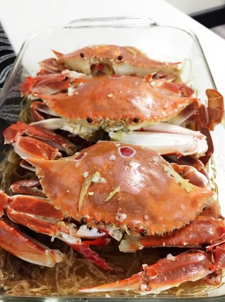 Steamed Three-point Crab