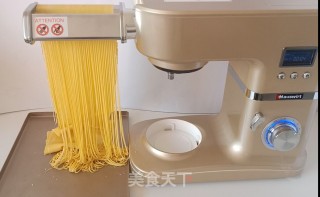 Homemade Pumpkin Noodles recipe