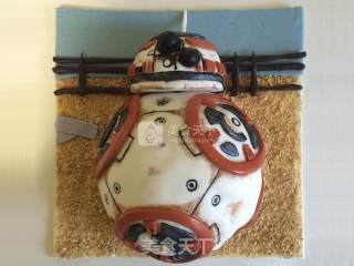 #aca烤明星大赛#star Wars Bb8 Cake recipe