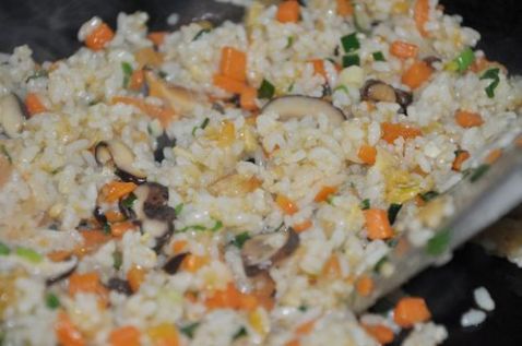 Salted Egg Yolk Fried Rice recipe