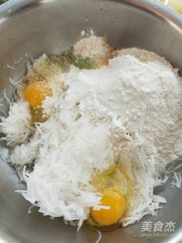 White Radish Balls recipe