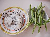 Fried Rice with Beans recipe