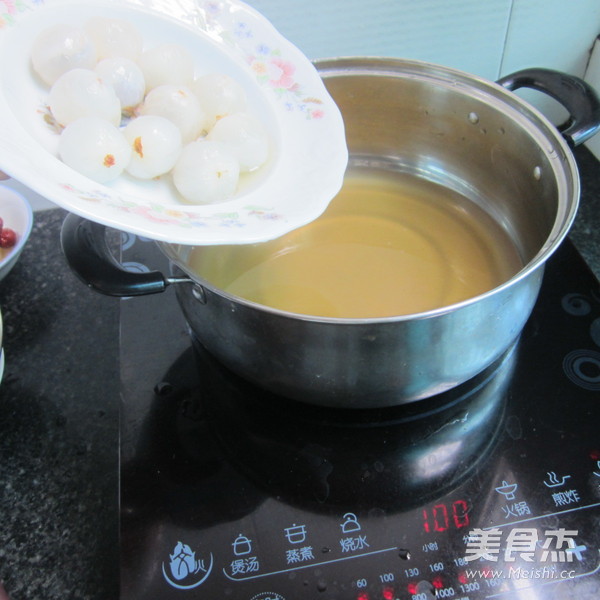 Grape Lychee Boiled Egg recipe
