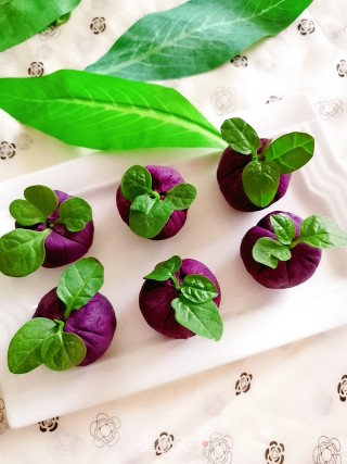 Purple Sweet Potato Tea Towel Twist recipe