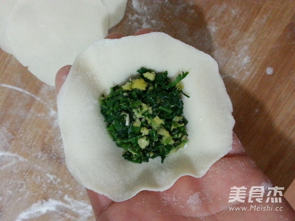 Shepherd's Purse and Egg Dumplings recipe